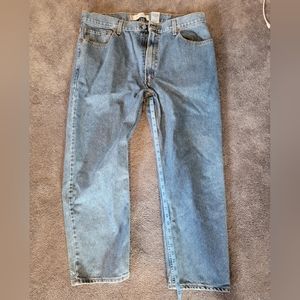 Levis relaxed fit 550 jeans